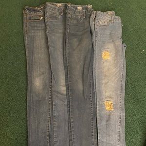 size16 jeans 4 pairs